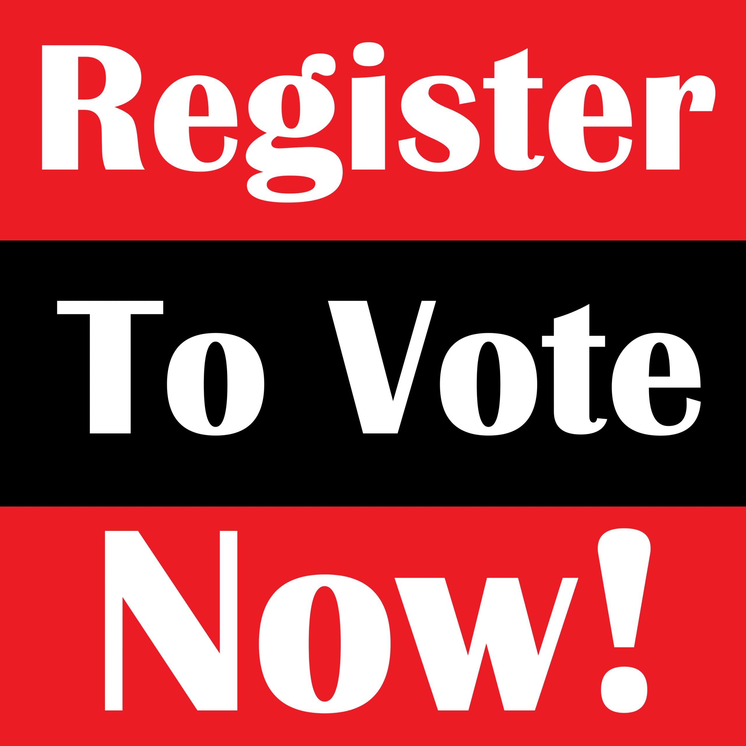 register to vote now